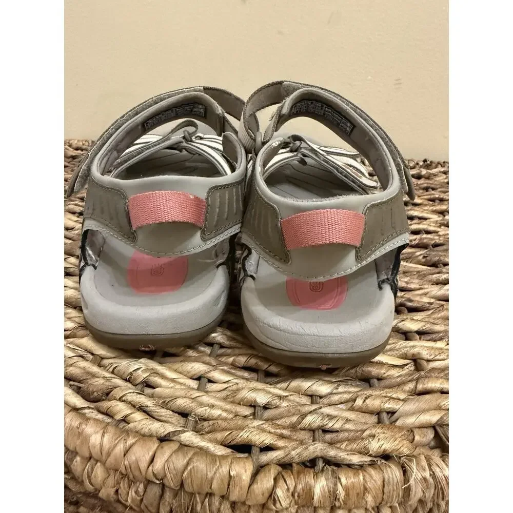 Teva Tirra Womens Hiking Sandals Strappy Sports Shoes Waterproof Nylon Sz 9